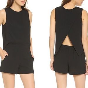 Club Monaco Black Romper BNWT